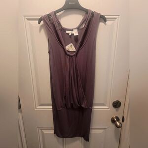 GLAM size S dusky purple tank top